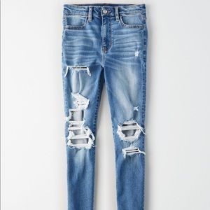 size 8 american eagle jeans